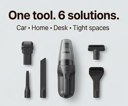 6-in-1 Portable Vacuum